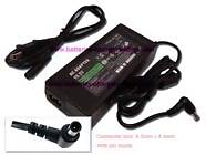 SONY VAIO VPCEB17FX/W laptop ac adapter replacement (Input: AC 100-240V, Output: DC 19.5V 3.3A, Power: 65W)