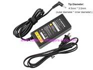 HP 250 G3 Notebook PC Series laptop ac adapter replacement (Input: AC 100-240V, Output: DC 19.5V, 2.31A; Power: 45W)