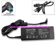 HP Envy 17-j023cl laptop ac adapter - Input: AC 100-240V, Output: DC 19.5V, 4.62A; Power: 90W