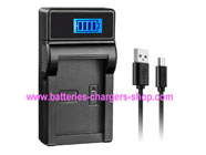 CASIO BC-100L digital camera battery charger- 1. Smart LED charging status indicator.<br />
2. USB charger, easy to carry.<br />