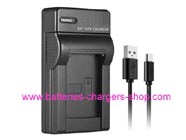 SAMSUNG HMX-Q130 camcorder battery charger- 1. Smart LED charging status indicator.<br />
2. USB charger, easy to carry.