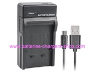 Replacement PANASONIC HC-V808GK camcorder battery charger