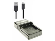 JVC GY-HM200 camcorder battery charger- 1. Smart LED charging status indicator.<br />
2. USB charger, easy to carry.<br />