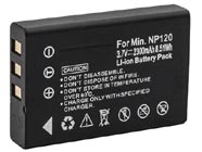 FUJIFILM NP-120 digital camera battery replacement (Li-ion 2300mAh)
