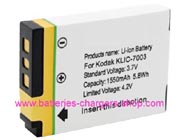 KODAK KLIC-7003 digital camera battery replacement (Li-ion 1550mAh)