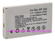 MINOLTA DiMAGE X digital camera battery replacement (Li-ion 1300mAh)