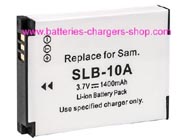 SAMSUNG Digimax M110 digital camera battery replacement (li-ion 1400mAh)