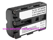 SONY a200 digital camera battery replacement (Li-ion 2400mAh)