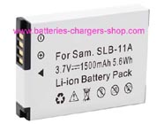 SAMSUNG EA-SLB11A digital camera battery replacement (Li-ion 1500mAh)