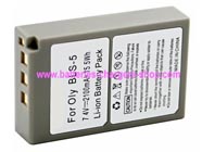 OLYMPUS PS-BLS5 digital camera battery replacement (Li-ion 2100mAh)
