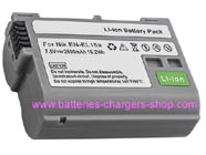 NIKON EN-EL15b digital camera battery replacement (Li-ion 2600mAh)