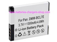 PANASONIC DMW-BCL7GK digital camera battery replacement (Li-ion 1300mAh)