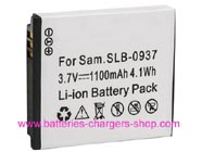 SAMSUNG Digimax L735 digital camera battery replacement (Li-ion 1100mAh)