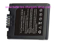 PANASONIC CGA-S001A/1B digital camera battery replacement (Li-ion 750mAh)