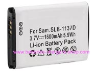 SAMSUNG Digimax L74W digital camera battery replacement (Li-ion 1600mAh)