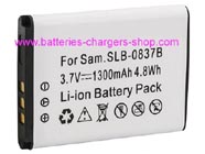 SAMSUNG NV8 digital camera battery replacement (Li-ion 1300mAh)