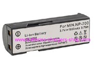 SANYO DB-L30A digital camera battery replacement (Li-ion 1000mAh)
