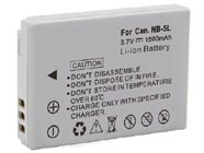 CANON Digital IXUS 970 IS digital camera battery replacement (Li-ion 1500mAh)