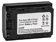 SONY Alpha A9S digital camera battery replacement (Li-ion 2280mAh)