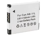 CANON IXY 150 digital camera battery replacement (Li-ion 1500mAh)