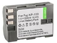 FUJIFILM FinePix S5 Pro digital camera battery replacement (Li-ion 2600mAh)