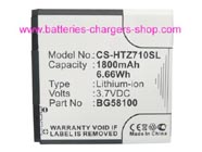 HTC BA S560 mobile phone (cell phone) battery replacement (Li-ion 1800mAh)