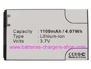 T-MOBILE TOPA160 PDA battery replacement (Li-polymer 1100mAh)
