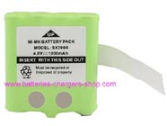 MIDLAND LXT-300VP3 PDA battery replacement (Ni-MH 1000mAh)