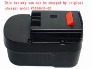 BLACK & DECKER BPT1048 power tool battery (cordless drill battery) replacement (Ni-Cd 2000mAh)