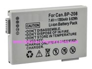 CANON Optura S1 camcorder battery/ prof. camcorder battery replacement (Li-ion 1300mAh)