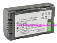 PANASONIC AG-DVC60E camcorder battery - Li-ion 1400mAh